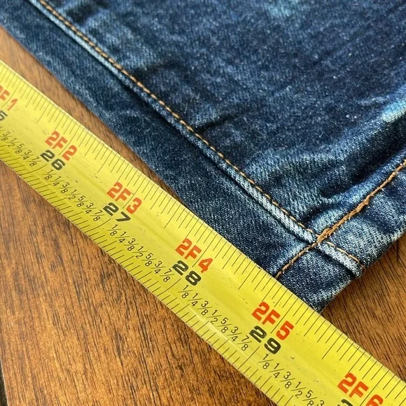 Active Ride Shop mens blue denim 34 x 30 reform style straight leg skater jeans - Picture 13 of 14